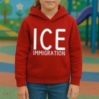 Ice Immigration Kids Hoodie thumb 3