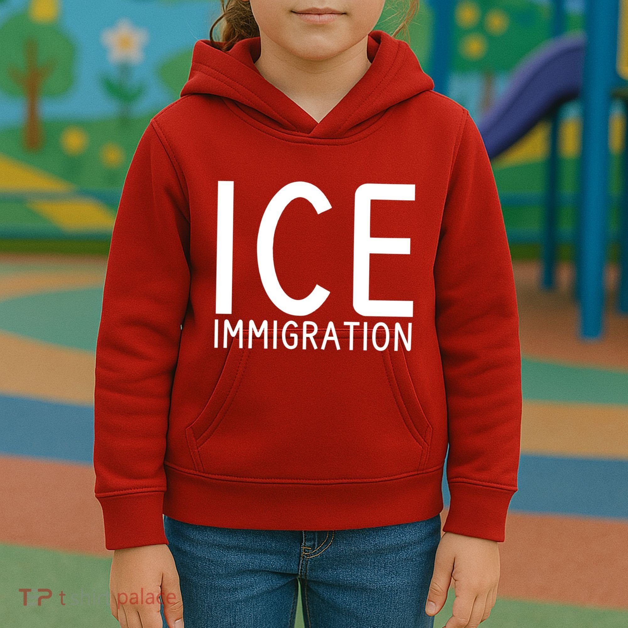Ice Immigration Kids Hoodie