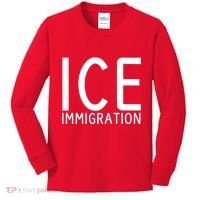 Ice Immigration Kids Long Sleeve Shirt thumb 0