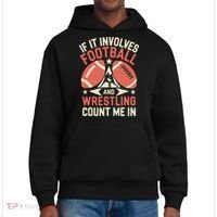 If It Involves Football And Wrestling Count Me In District V.I.T. Heavyweight Hoodie thumb 0