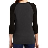 If It Involves Football And Wrestling Count Me In Women's Tri-Blend 3/4-Sleeve Raglan Shirt thumb 3