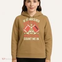 If It Involves Football And Wrestling Count Me In Hoodie thumb 5