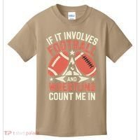 If It Involves Football And Wrestling Count Me In Kids T-Shirt thumb 0