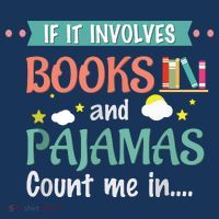 If It Involves Books And Pajamas Book Lover Gift Mousepad thumb 1