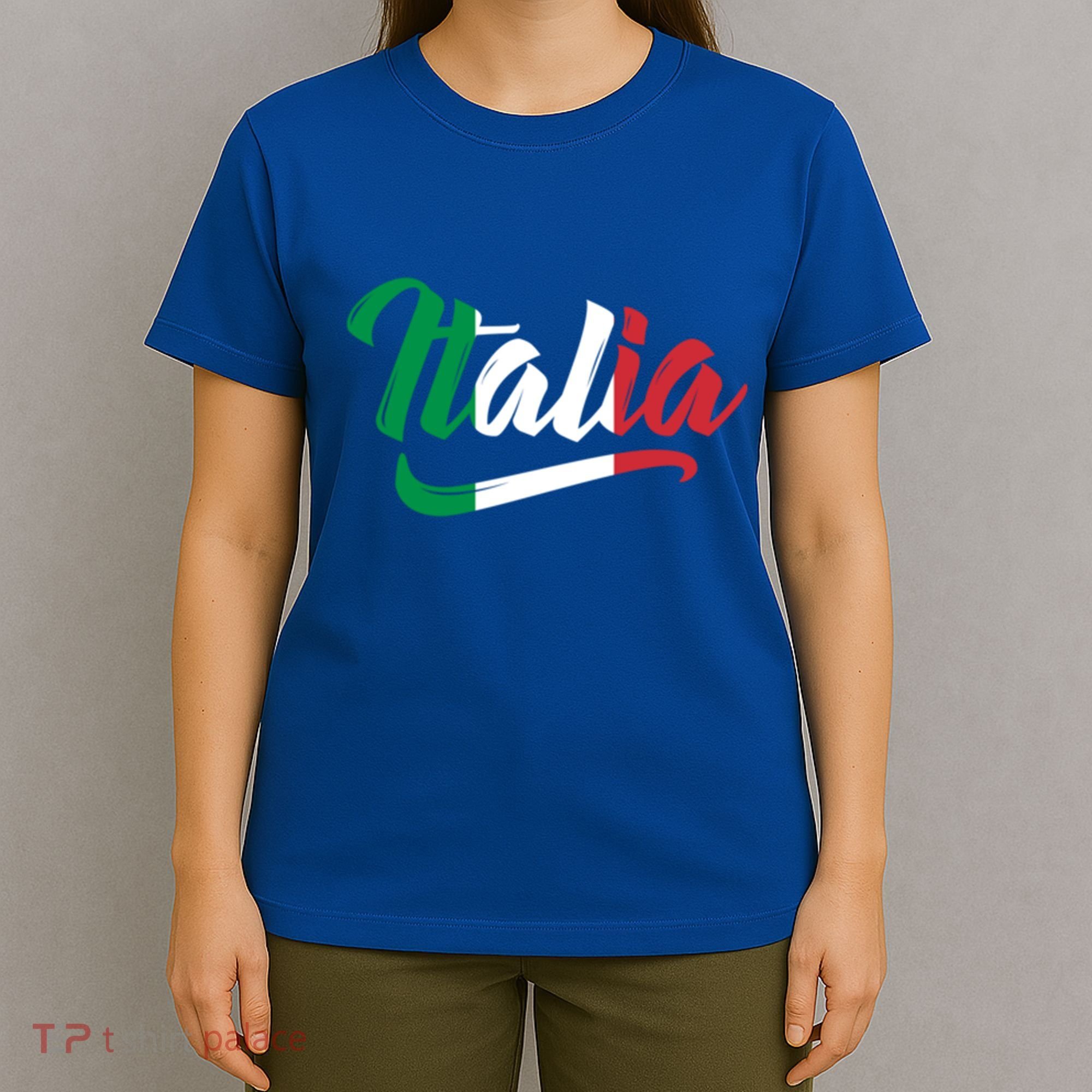 Italy Italian Italia Italiano Family Heritage Flag Gift T-Shirt