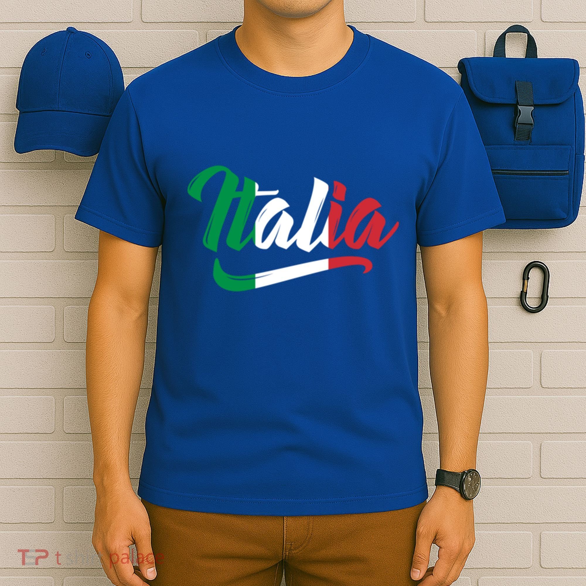 Italy Italian Italia Italiano Family Heritage Flag Gift T-Shirt