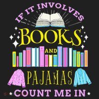 If It Involves Books and Pajamas Count Me In Librarian Beanie thumb 2