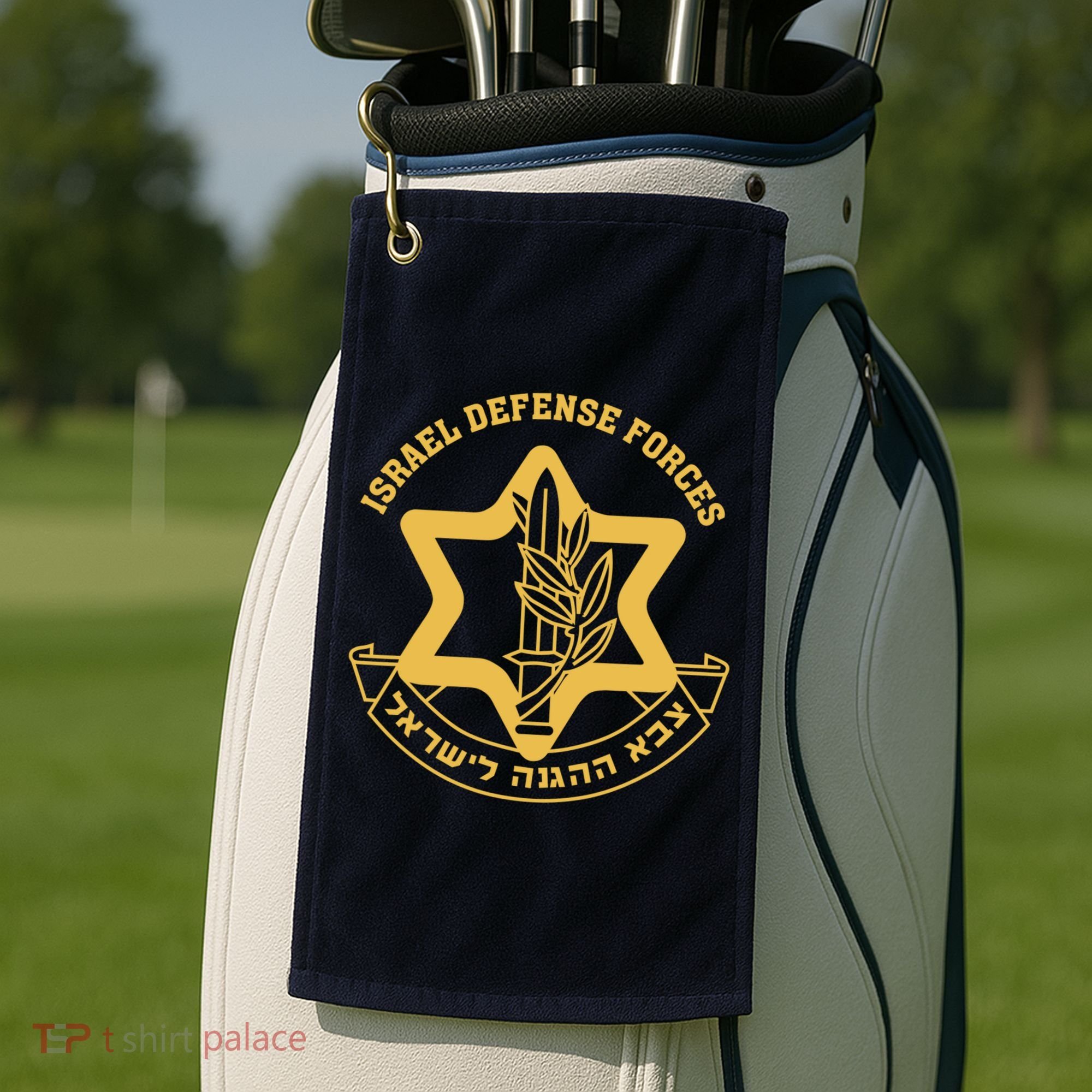 Idf Israel Israeli Defense Forces Zahal Golf Towel