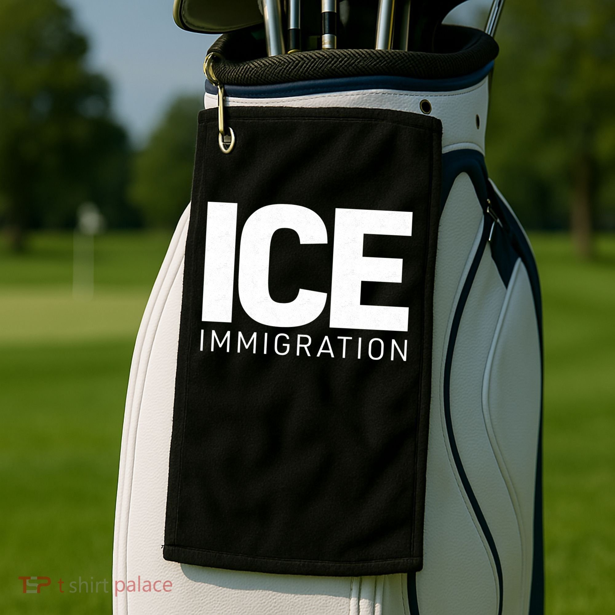 ICE Immigration Golf Towel