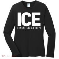 ICE Immigration Women's Long Sleeve Shirt thumb 0