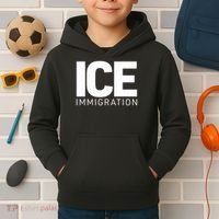 ICE Immigration Kids Hoodie thumb 2