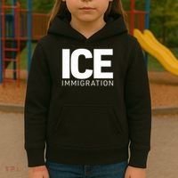 ICE Immigration Kids Hoodie thumb 3