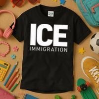 ICE Immigration Kids T-Shirt thumb 3