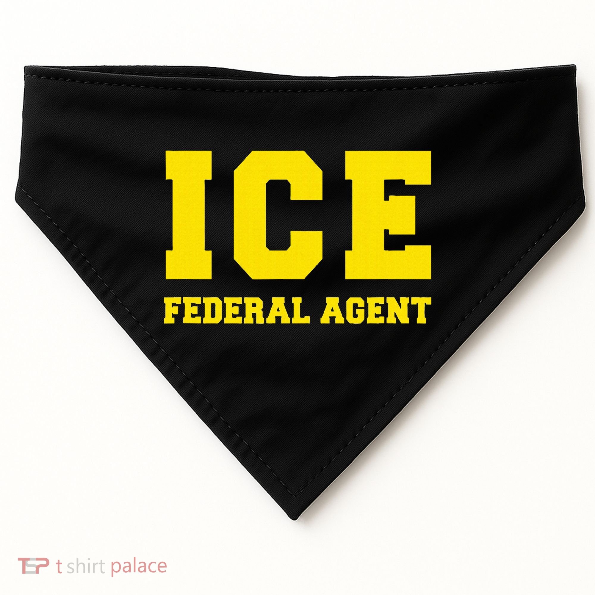Ice Immigration USA-Made Doggie Bandana