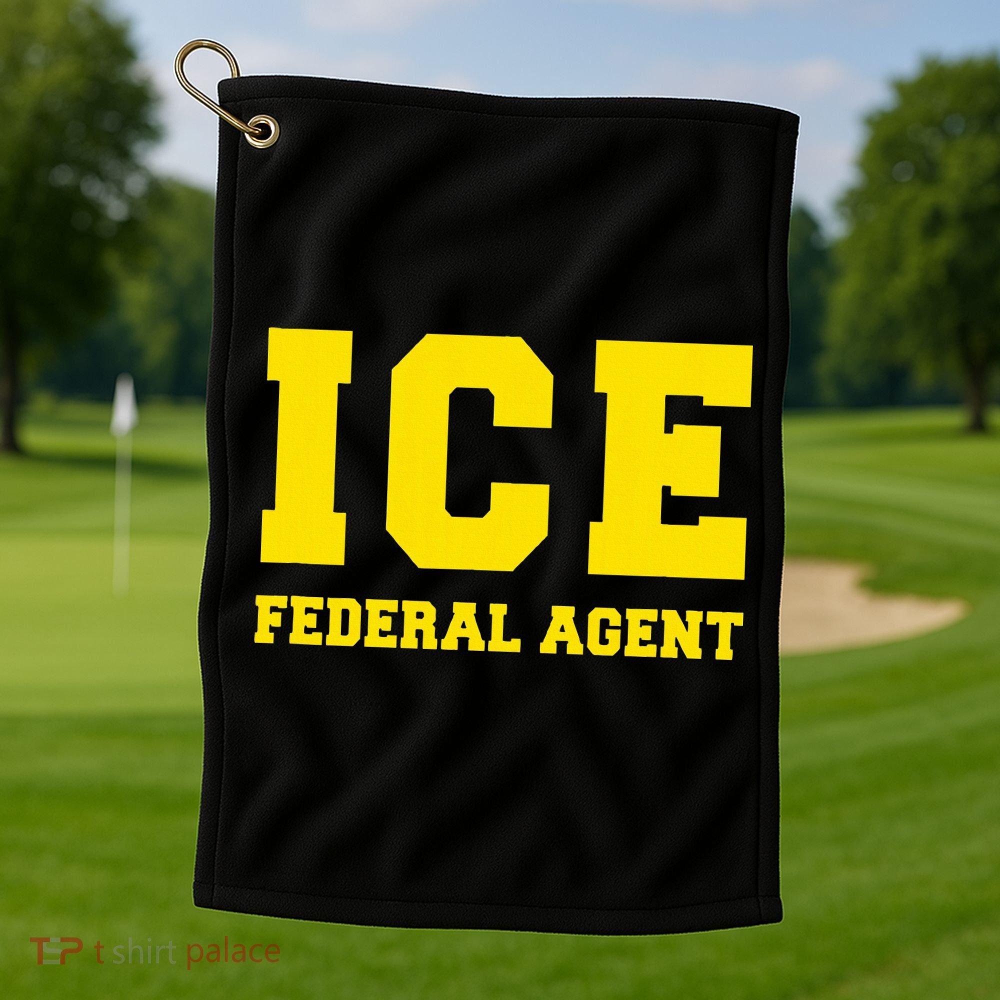 Ice Immigration Golf Towel