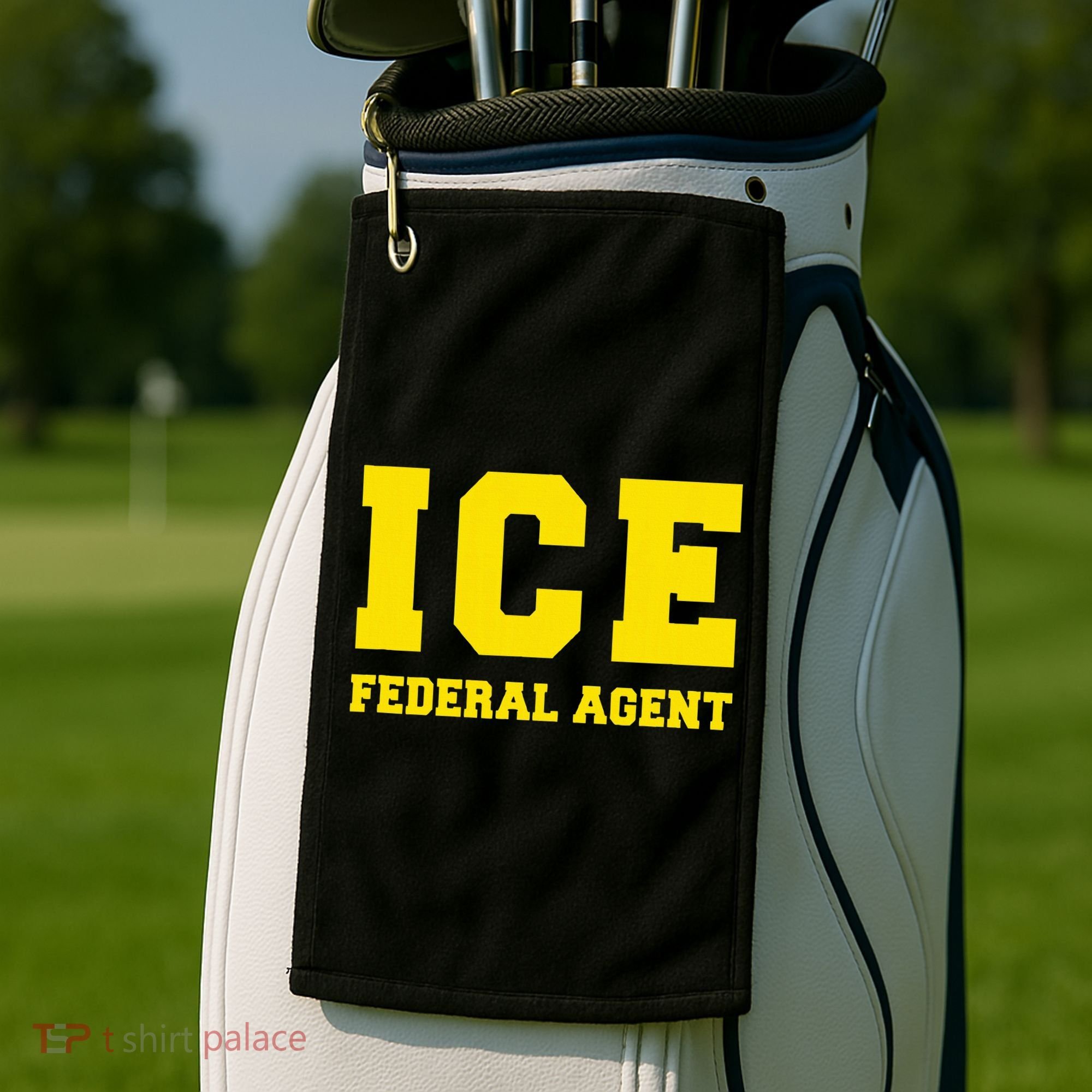 Ice Immigration Golf Towel