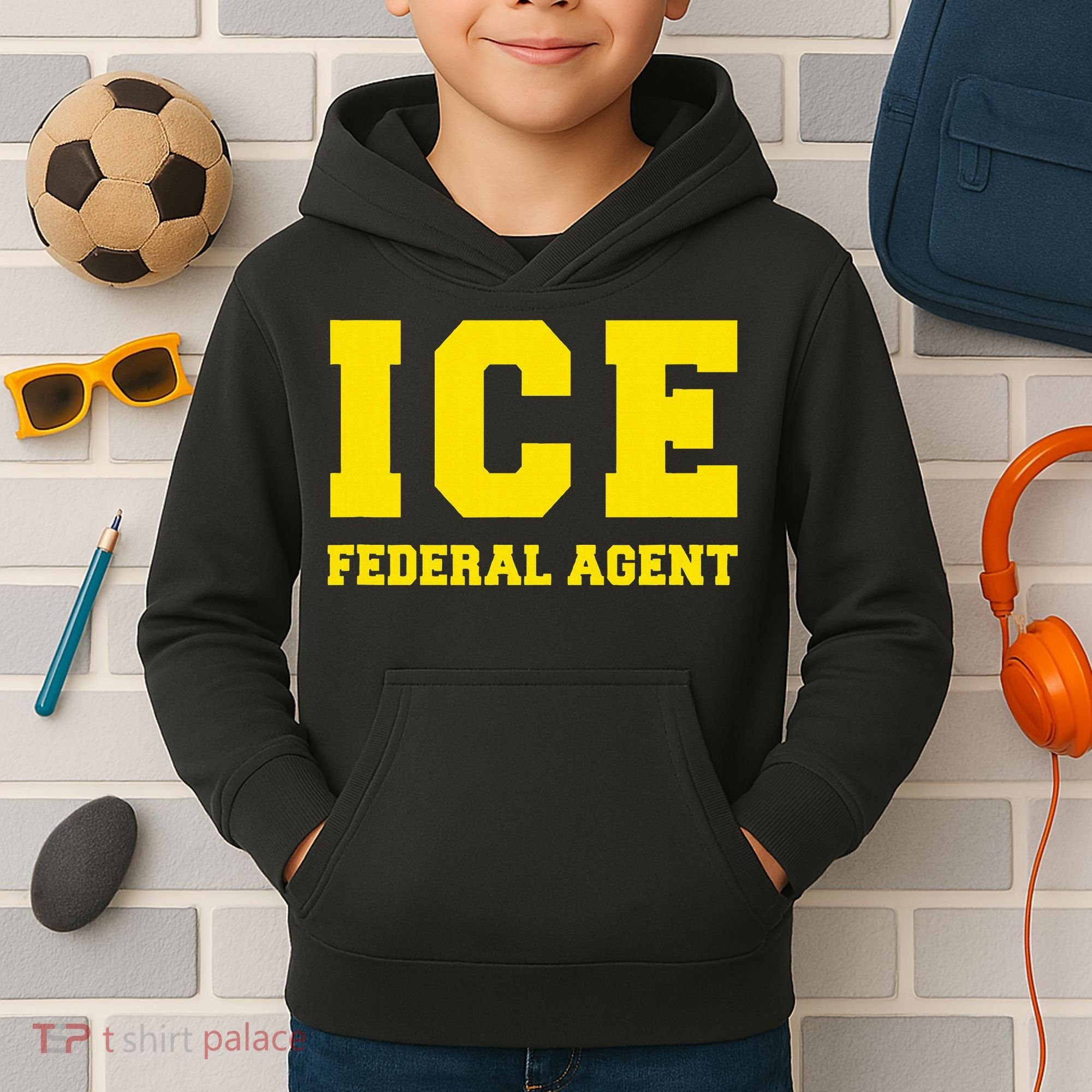 Ice Immigration Kids Hoodie