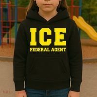 Ice Immigration Kids Hoodie thumb 3