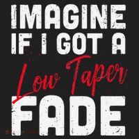 Imagine If I Got A Low Taper Fade Funny Hairstyle Meme Hat thumb 2