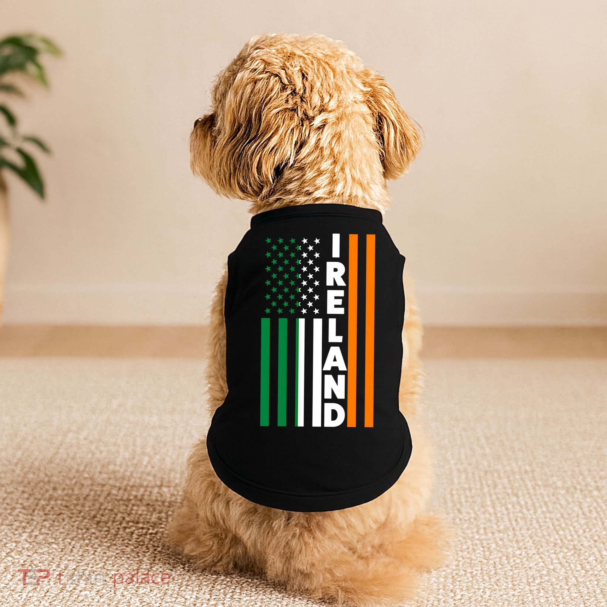 Ireland Irland Irish Flag Gift Doggie Tank