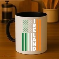 Ireland Irland Irish Flag Gift Coffee Mug thumb 4