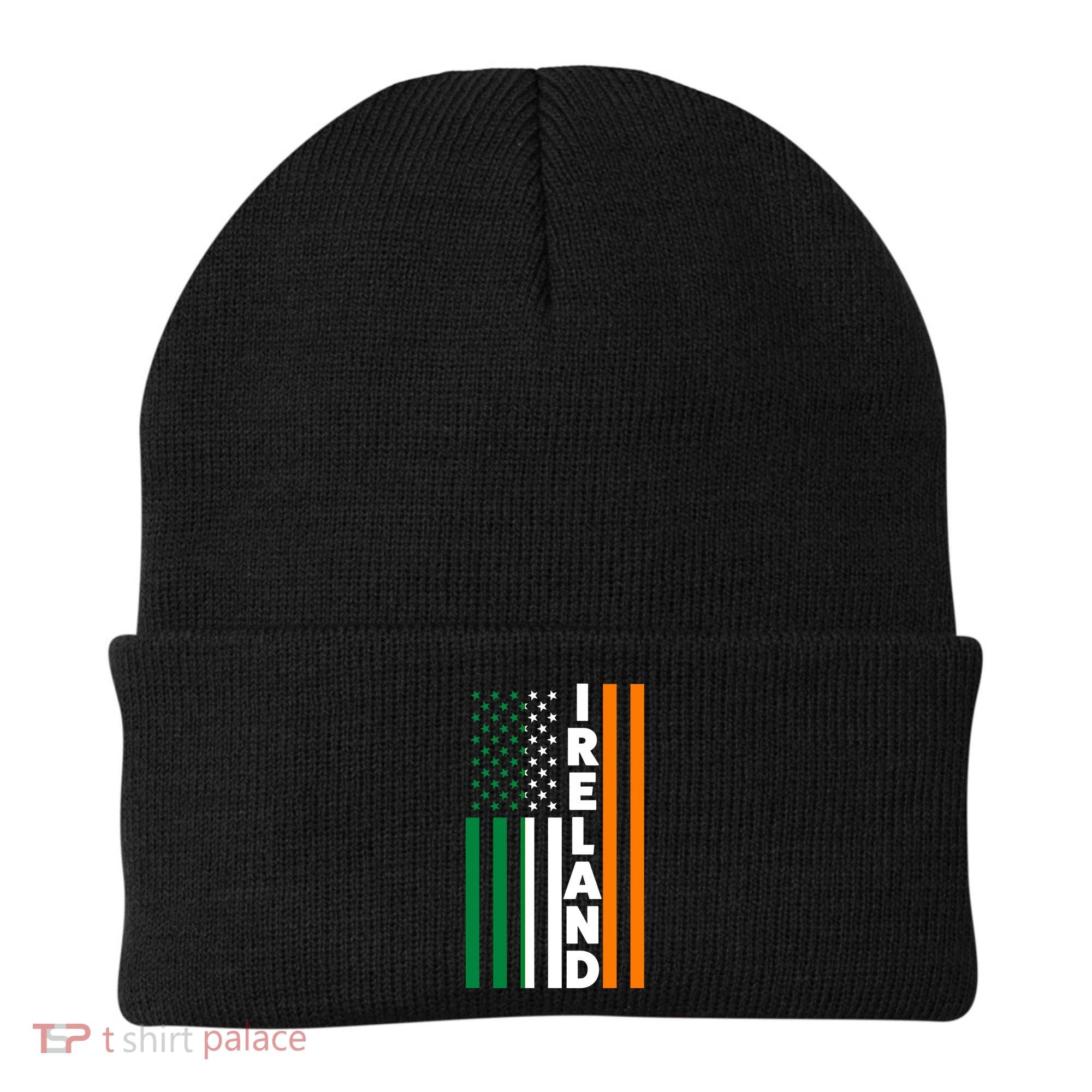 Ireland Irland Irish Flag Gift Beanie