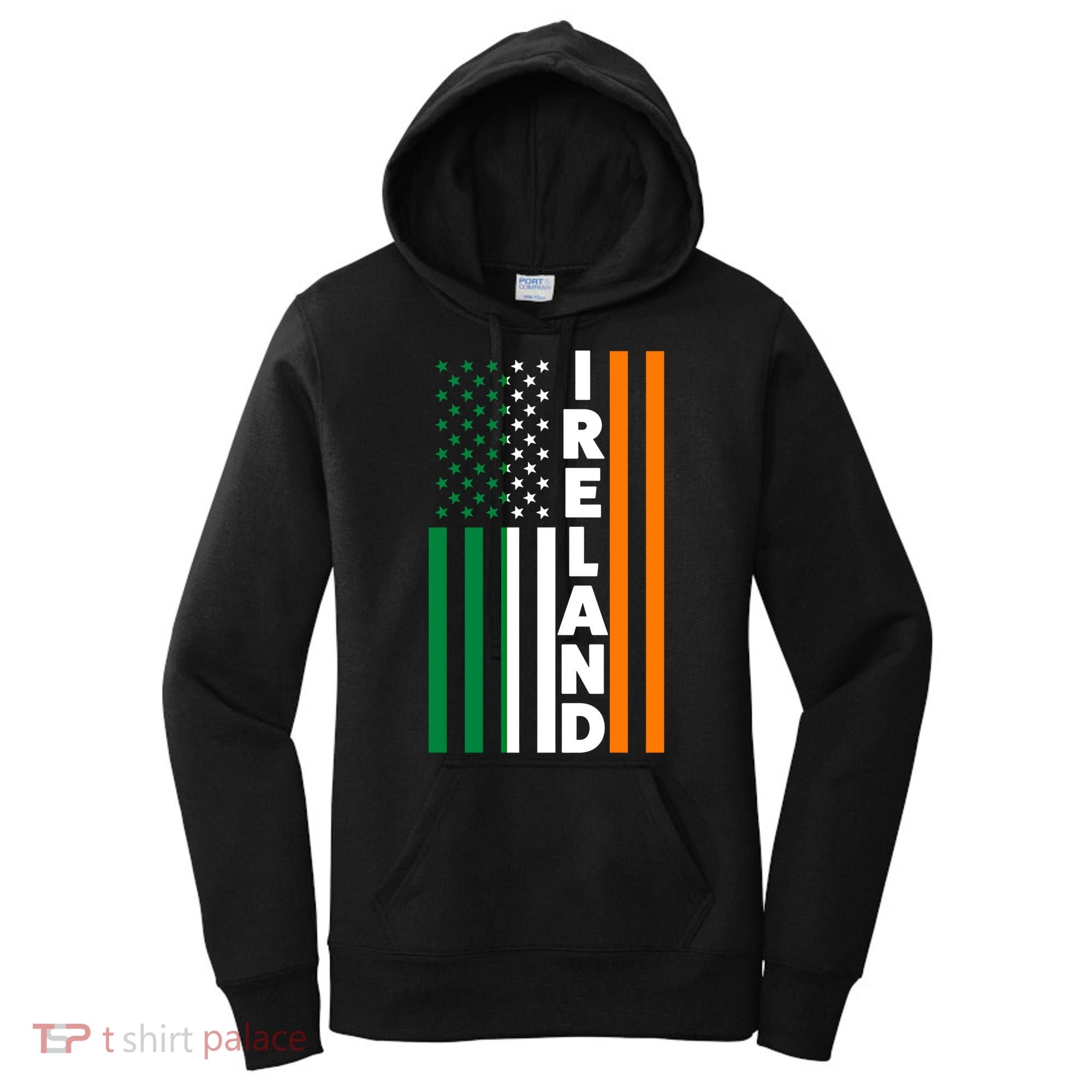 Ireland Irland Irish Flag Gift Women's Hoodie
