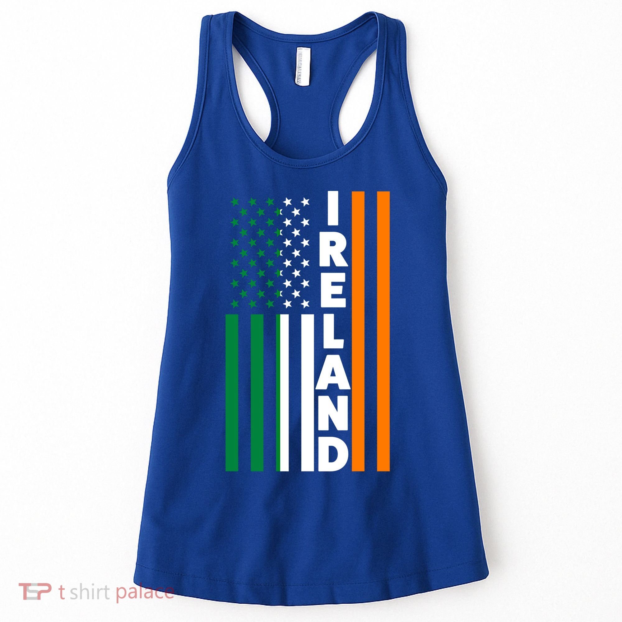 Ireland Irland Irish Flag Gift Women's Tank Top