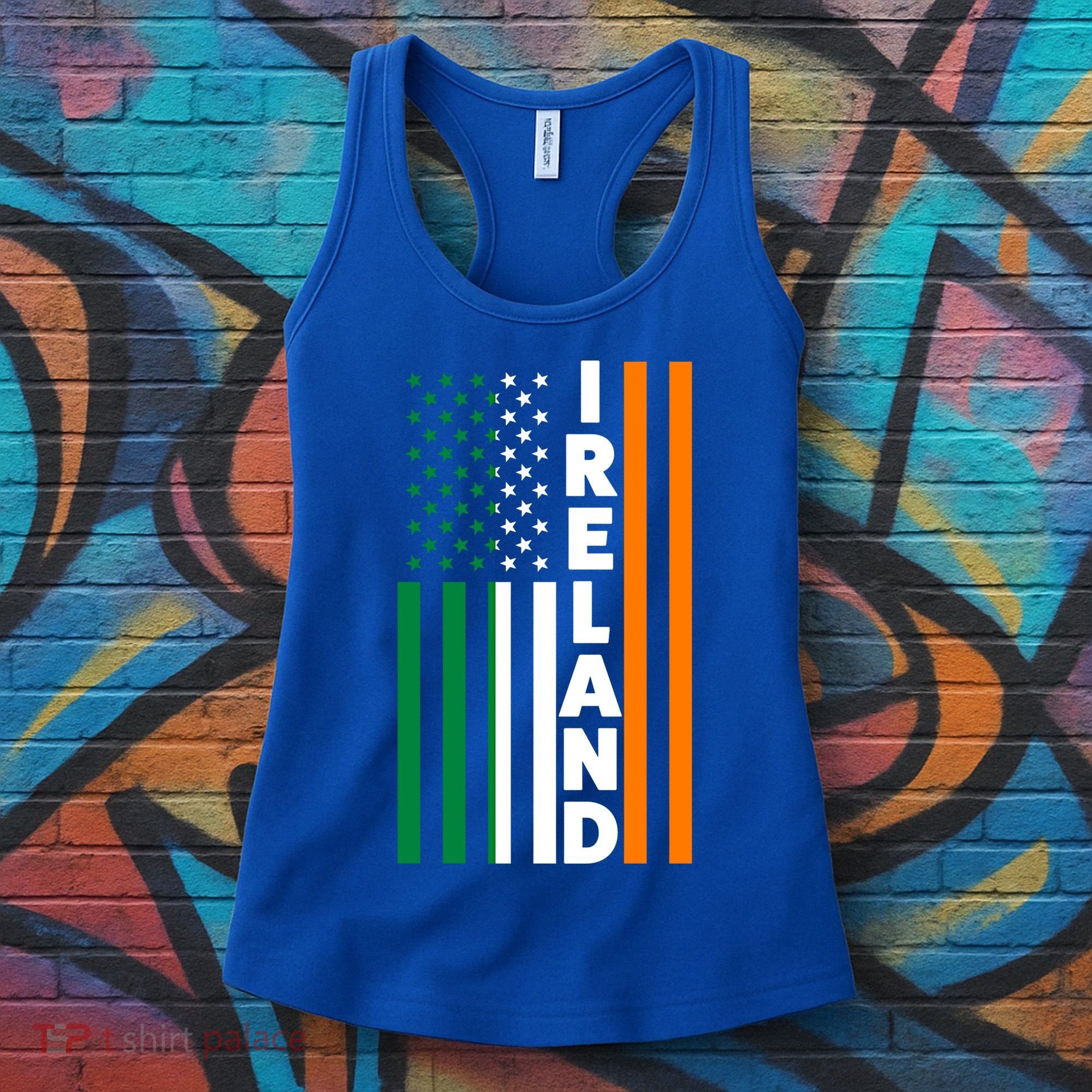Ireland Irland Irish Flag Gift Women's Tank Top