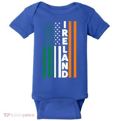 Ireland Irland Irish Flag Gift Baby Bodysuit