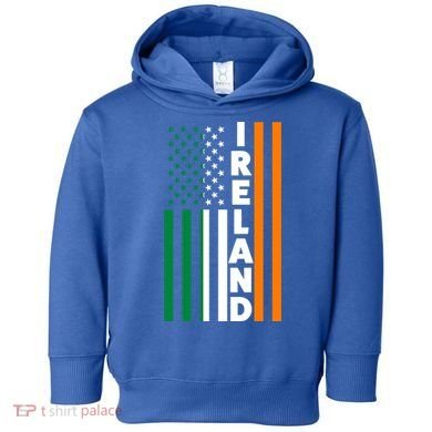 Ireland Irland Irish Flag Gift Toddler Hoodie