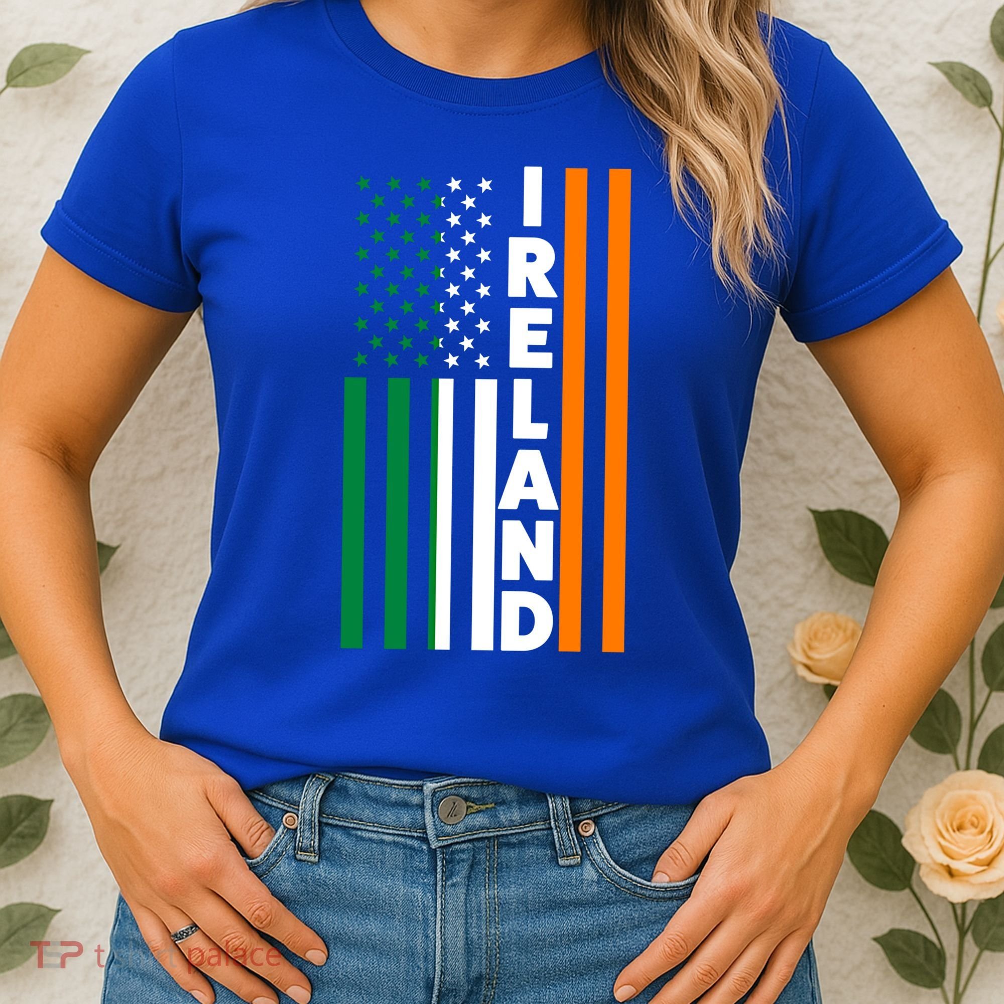 Ireland Irland Irish Flag Gift Women's T-Shirt