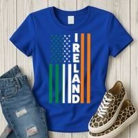 Ireland Irland Irish Flag Gift Women's T-Shirt thumb 3