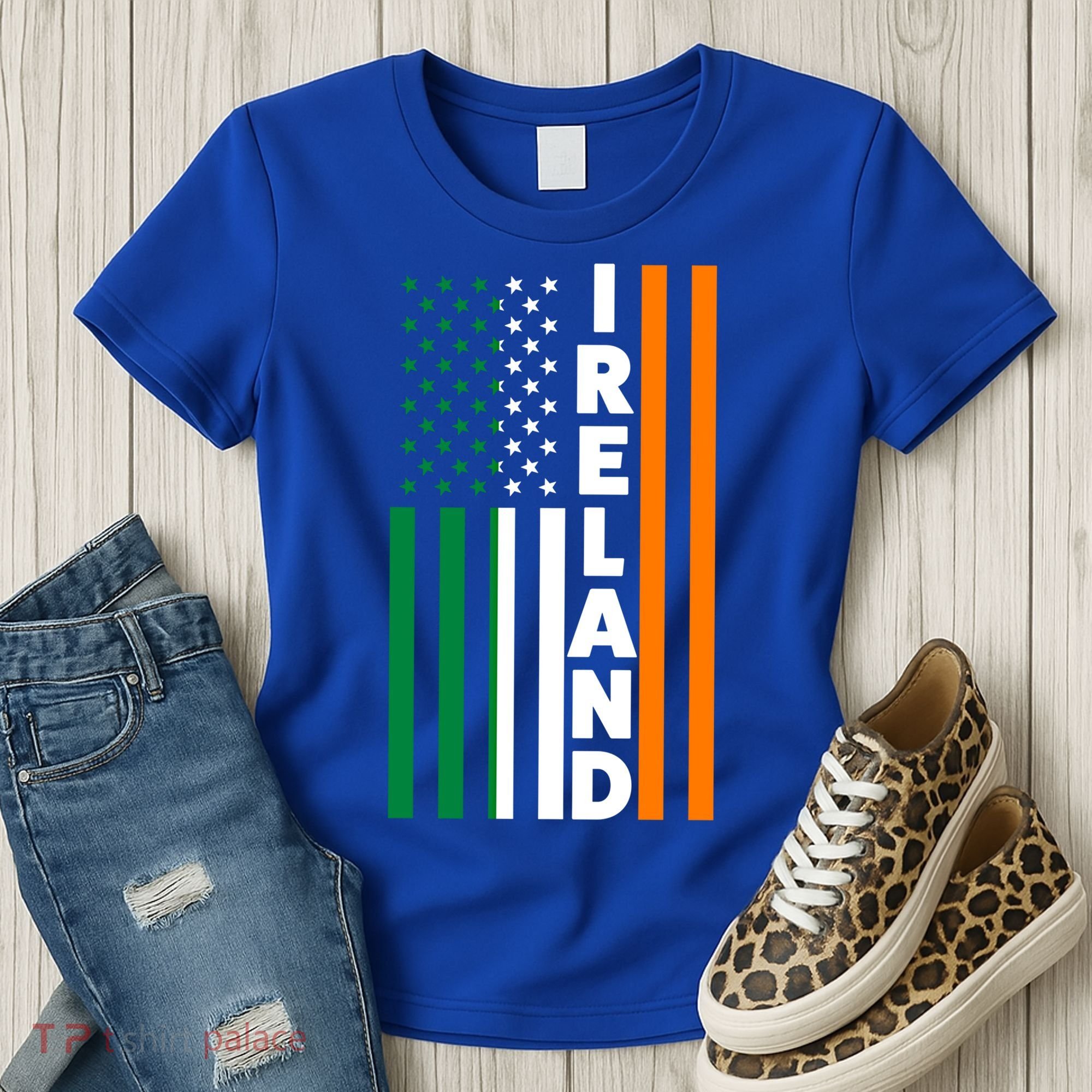 Ireland Irland Irish Flag Gift Women's T-Shirt