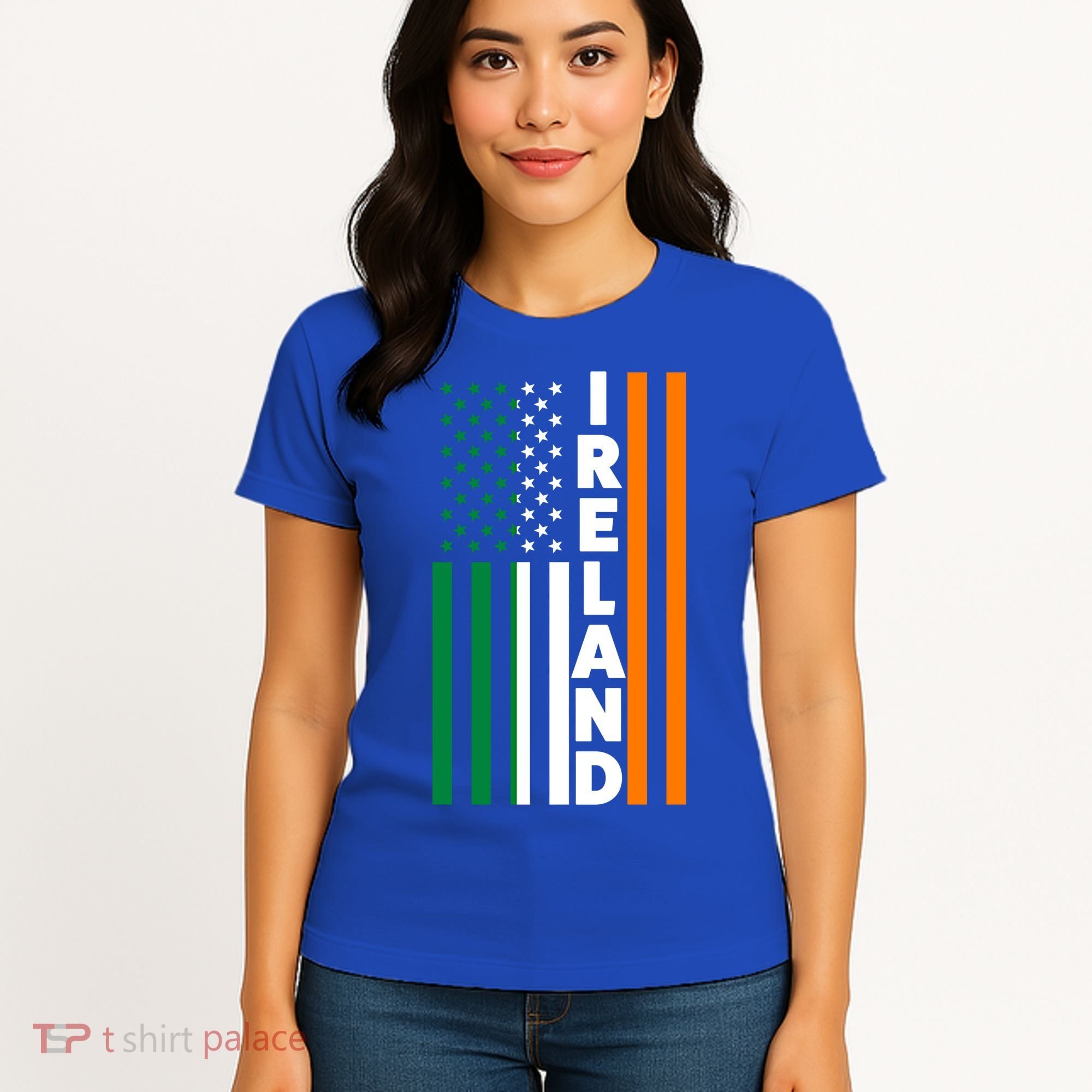 Ireland Irland Irish Flag Gift Women's T-Shirt