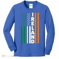 Ireland Irland Irish Flag Gift Kids Long Sleeve Shirt thumb 0