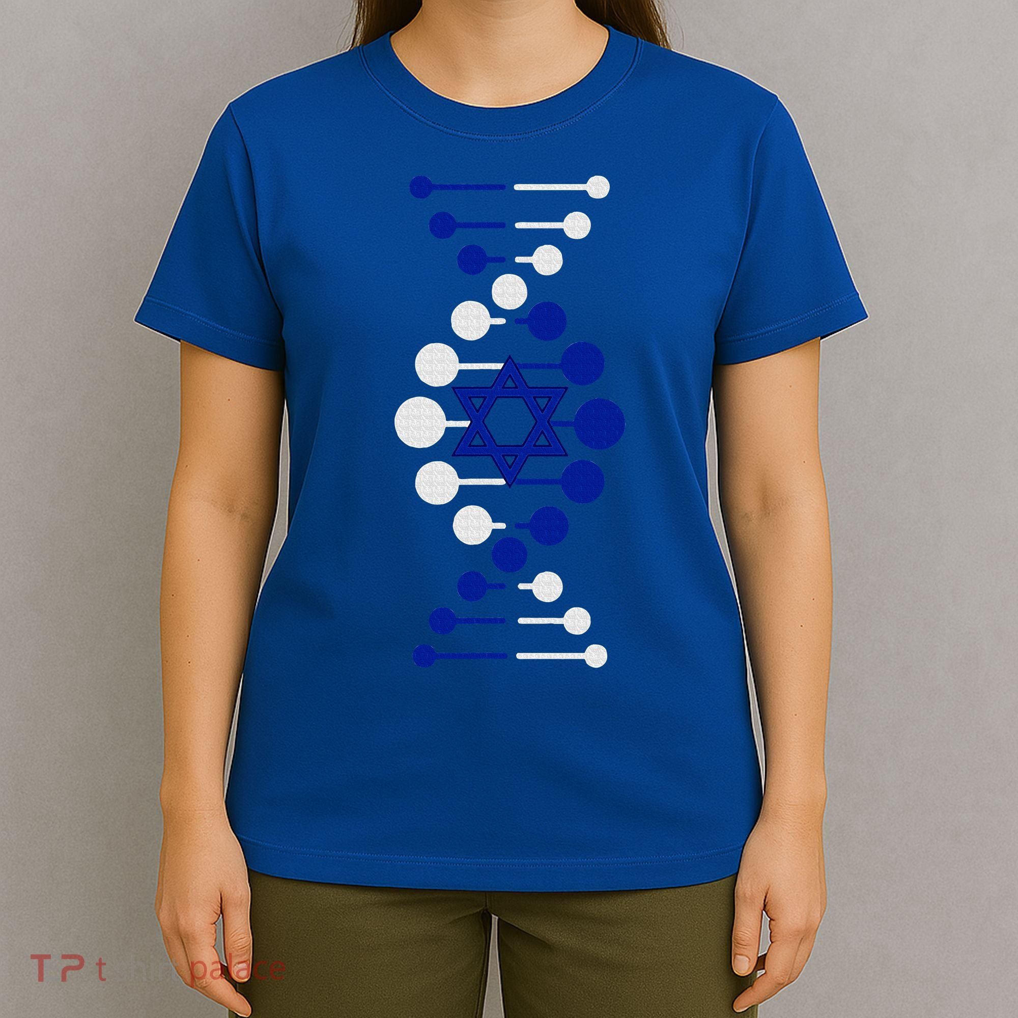 Israel, It's In My DNA Star of David Am Yisrael Chai T-Shirt
