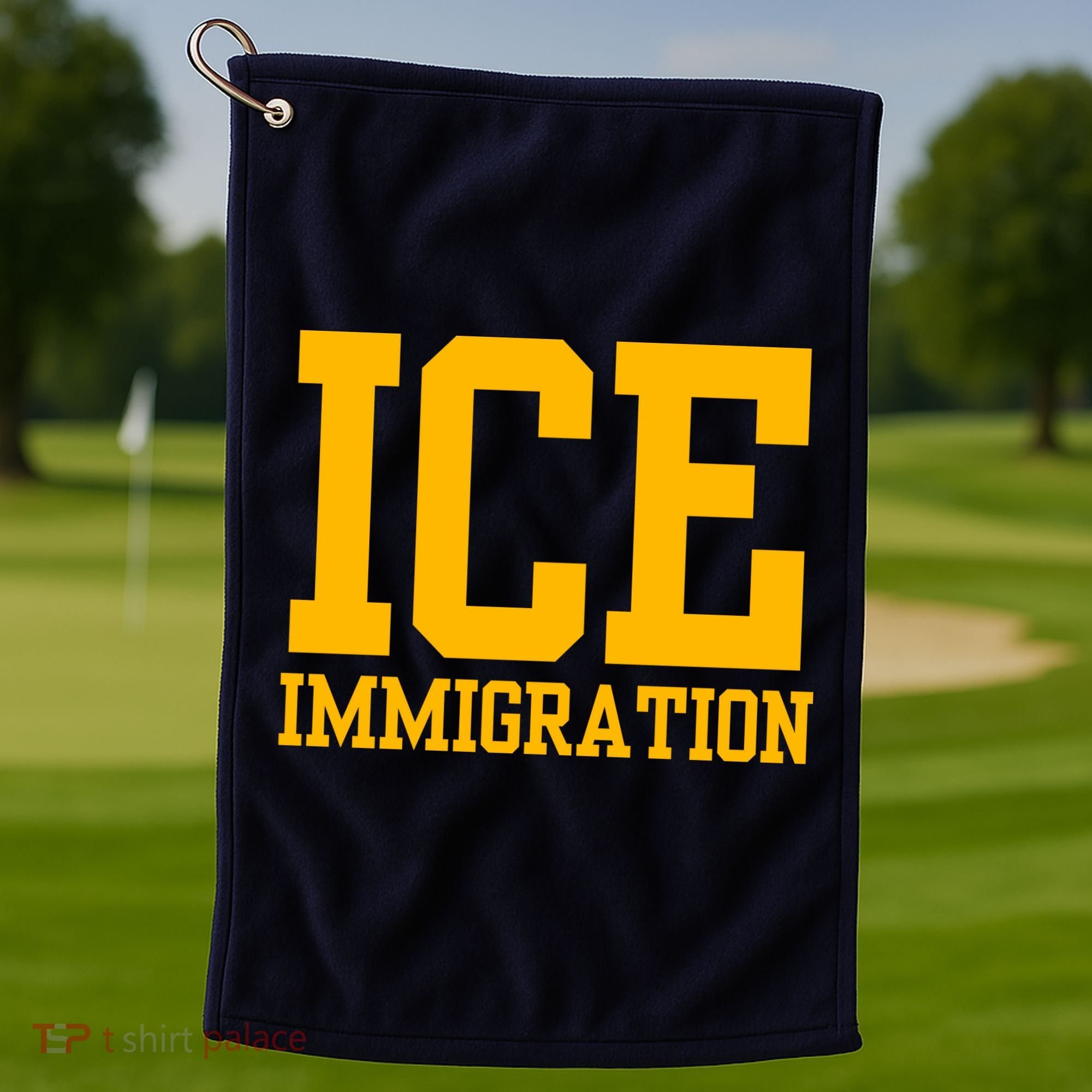 Ice Immigration Golf Towel