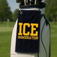 Ice Immigration Golf Towel thumb 2