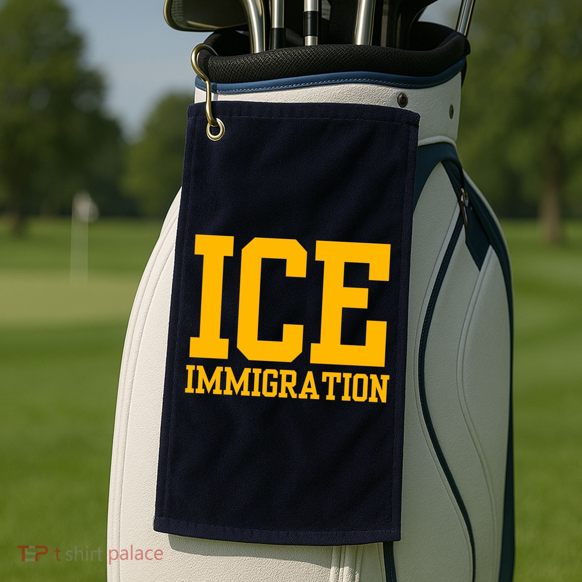 Ice Immigration Golf Towel