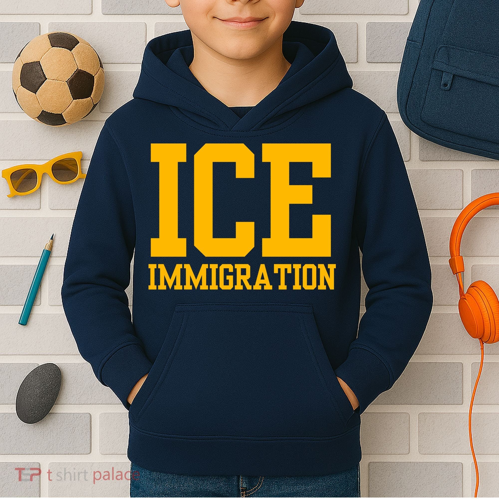 Ice Immigration Kids Hoodie