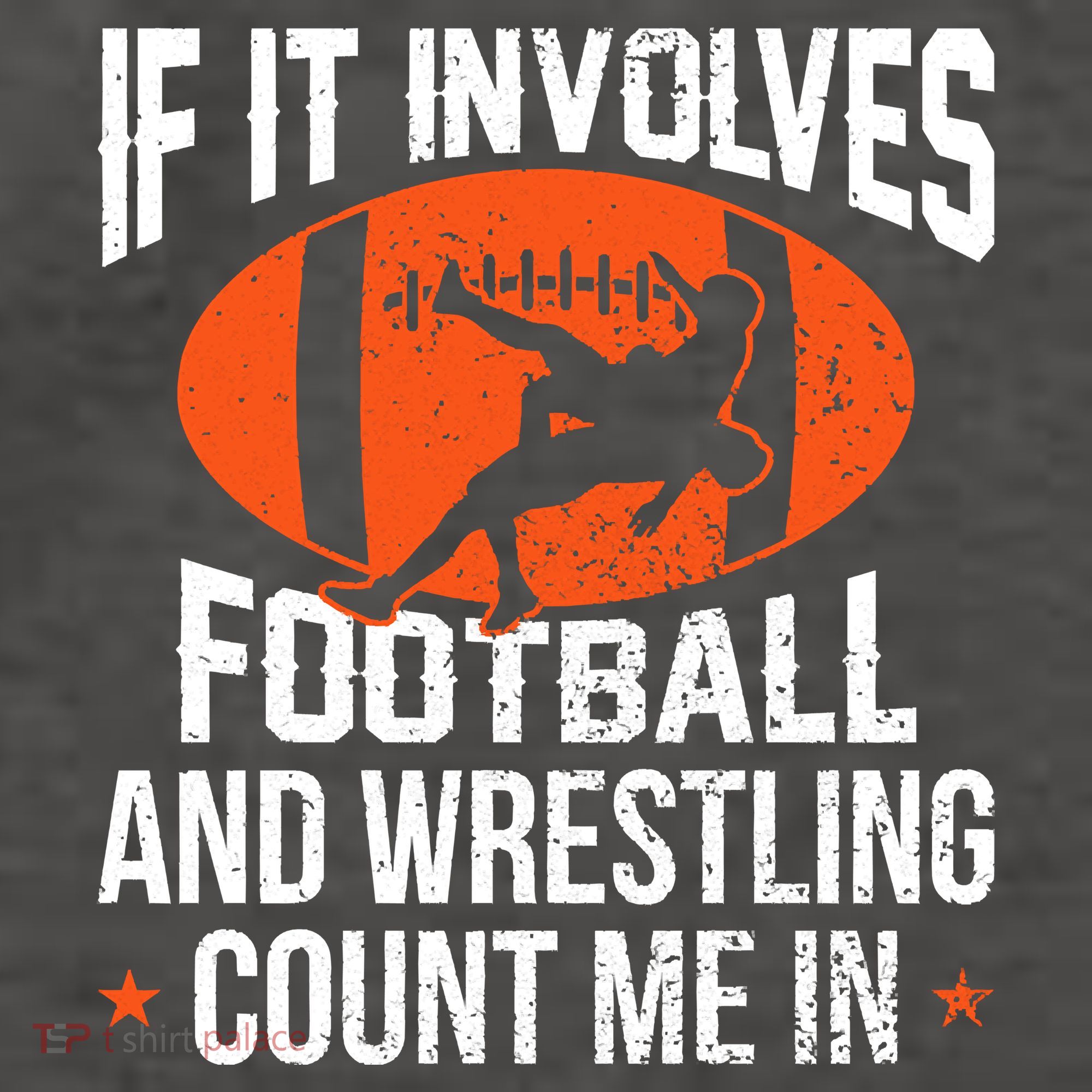 If It Involves Football And Wrestling Count Me Hoodie