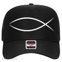 ICHTHYS ICHTHUS JESUS FISH CHRISTIAN SYMBOL Hat thumb 0