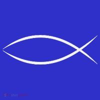 ICHTHYS ICHTHUS JESUS FISH CHRISTIAN SYMBOL Polo thumb 2