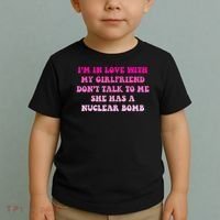 I'm In Love With My Girlfriend Don't Talk To Me Toddler T-Shirt thumb 2