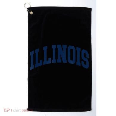 Illinois Golf Towel