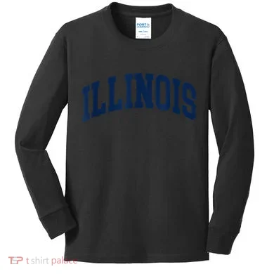 Illinois Kids Long Sleeve Shirt