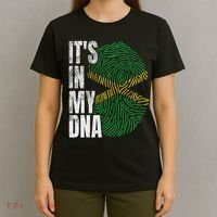 It's In My Dna Jamaican Flag Jamaica Boy Girl Gift T-Shirt thumb 4