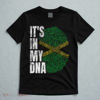 It's In My Dna Jamaican Flag Jamaica Boy Girl Gift T-Shirt thumb 5