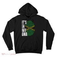 It's In My Dna Jamaican Flag Jamaica Boy Girl Gift Tall Hoodie thumb 0